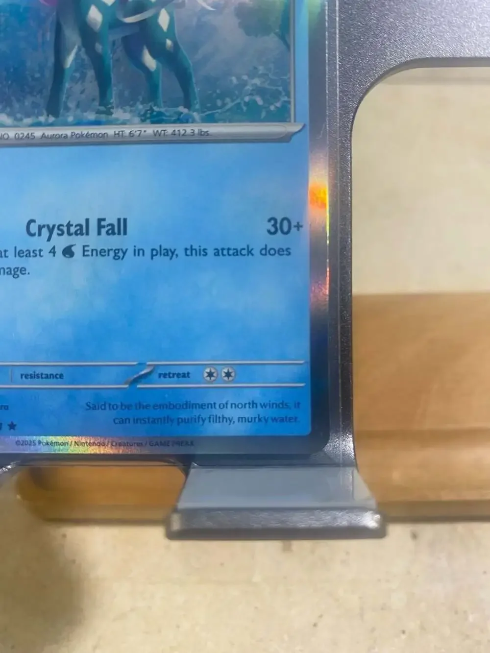 Suicune 026/094 Holo - Pokemon Phantasmal Flames Knock Out Collection Exclusive